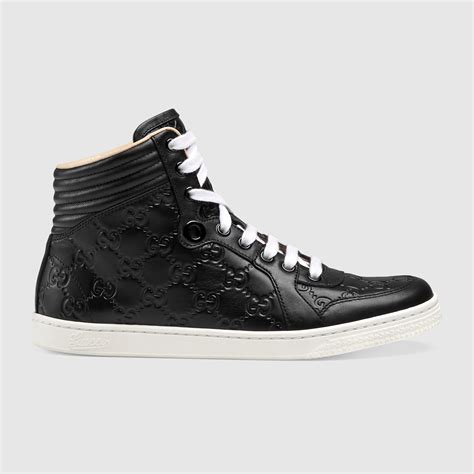 gucci signature hi top sneakers|Gucci ultrapace sneakers.